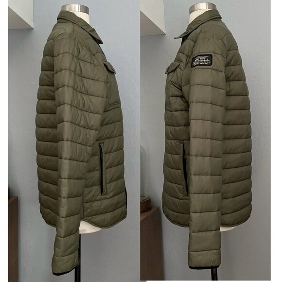 Schott Bros. NYC Jacket Flyer’s Man Intermediate Army Type Quilted - Picture 4 of 12